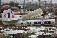 G-VICI @ EGHH - Being dismantled for removal with 4 others - by John Coates