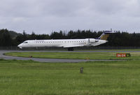 D-ACND @ EGPH -  Lufthansa 7JV Landing on runway 24 from DUS