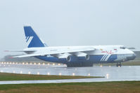 RA-82068 @ EGVN - Polet Flight An-124 arriving at RAF Brize Norton - by Chris Hall