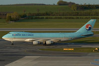 HL7497 @ LOWW - Korean Air Cargo Boeing 747-400 - by Dietmar Schreiber - VAP
