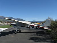 N3683C @ SZP - 1954 Cessna 180, Continental O-470-A 225 Hp, second year of prodution-not called a Skywagon by Cessna until 1969 model year. - by Doug Robertson