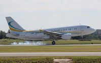 9H-AVK @ ORL - Comlux A319 arriving for NBAA - by Florida Metal