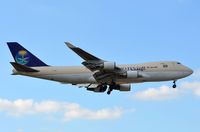 TF-AMU @ EDDF - Saudia B744 freighter - by FerryPNL