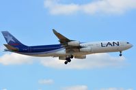CC-CQG @ EDDF - LAN A343 landing in FRA - by FerryPNL