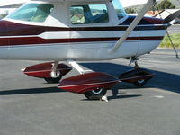 N74GT @ SZP - 1969 Cessna 150J, Continental O-200 100 Hp, fancy pants wheel covers - by Doug Robertson