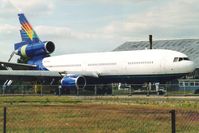 N833AA @ EGHH - Shortly before being scrapped. - by Howard J Curtis