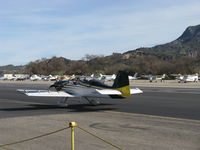 N628PV @ SZP - 2000 Rosales SPECIAL VAN's RV-6A, Lycoming O-360-A1A 180 Hp, taxi to 22 - by Doug Robertson