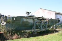 64-0922 - Stored upside down at Plobannalec, Finistere. - by Howard J Curtis