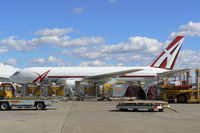 N747AX @ DFW - On the West Freight ramp at DFW Airport