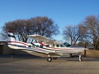 N208AB @ EDU - Cessna 208B Caravan - by Reed Maxson