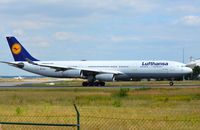 D-AIGT @ EDDF - LH A343 take-off run - by FerryPNL