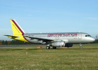 D-AGWQ @ EGPH - Germanwings 7AF Arrives at EDI From CGN - by Mike stanners