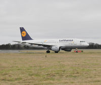 D-AILU @ EGPH - Lufthansa A319 Arrives at EDI From FRA