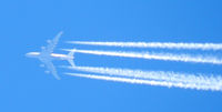 D-AIMI @ EGQL - Lufthansa A380 Flying OTT Leuchars on flight DLH440 FRA-IAH - by Mike stanners