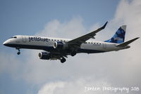 N317JB @ KMCO - JetBlue Flight 744 Deja Blue (N417JB) on approach to Orlando International Airport following a flight from Luis Munoz Marin International Airport - by Donten Photography