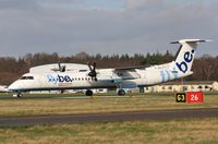 G-JECJ @ EGHH - Departing with the Cherries to Preston - by John Coates