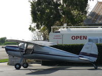 N3157N @ SZP - 1947 Cessna 120, Continental C85-12 85 Hp upgrade with generator and starter, refueling - by Doug Robertson