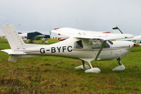 G-BYFC @ EGHA - Privately owned, at the New Year's Day Fly-In. - by Howard J Curtis