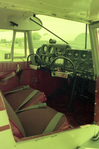N5292Z - Interior of 1961 Piper Colt N5292Z.  Shot at North Omaha Airport in 1976. - by Jim Selzle