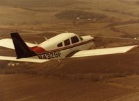 N4329F - Jim Selzle flying Piper Arrow N4329F near Omaha, NE in 1982. - by Tom Selzle