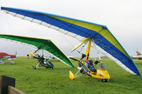 G-CBHY @ EGHA - Privately owned, at the New Year's Day Fly-In. - by Howard J Curtis