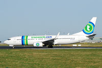 PH-HZO @ EIDW - About to depart off Rwy 28 at Dublin.