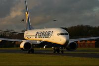 EI-DHN @ EGHH - Taxiing in after landing. - by Howard J Curtis