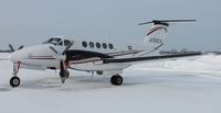 N764CA @ KAXN - Beech 200 Super King Air on the ramp. - by Kreg Anderson