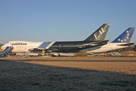 G-BDXH @ EGHH - Parked up next to sister ship G-BDXG, both minus wings. - by Howard J Curtis