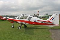 G-BCUV @ EGLS - Painted in false marks as 'XX704'. - by Howard J Curtis