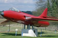 XJ690 @ EGHH - Gate guard at the Bournemouth Aviation Museum. - by Howard J Curtis