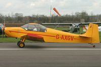 G-AXGV @ EGHS - Privately owned, at the PFA fly-in here. - by Howard J Curtis