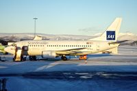 LN-BUD @ ENTC - SAS Boeing 737-505, c/n: 2579