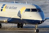 SE-DUY @ ENTC - West Air Europe CRJ 200 arriving at the hold at Tromso