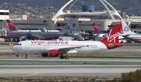 N621VA @ KLAX - Airbus A320 - by Mark Pasqualino