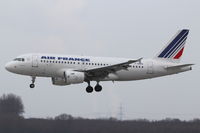 F-GRXD @ EDDL - Air France, Airbus A319-111, CN: 1699 - by Air-Micha