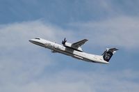 N432QX @ KLAX - DHC-8-400 - by Mark Pasqualino