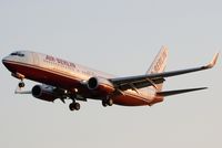 D-ABBG @ EGHH - Air Berlin. Landing at dusk. - by Howard J Curtis