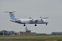 G-ECOB @ EGSH - Landing onto 09. - by keithnewsome