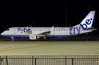 G-FBJI @ EGSH - Pushed back from stand 4, flying the LoganAir flight to Manchester