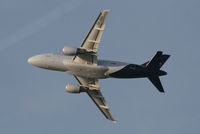 OO-SSA @ EBBR - Flight SN2177 is climbing from RWY 25R - by Daniel Vanderauwera