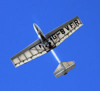 G-BVFR @ EGFH - Overfly prior to landing.