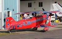 G-SJBI @ EGTB - Ex: N10UK > G-SJBI - Originally owned to, Aviat Aircraft (UK) Ltd in June 2008 and currently in private hands since January 2009