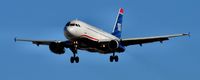 N833AW @ KLAS - Landing Runway 25R - by Michael Mannschreck