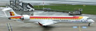 EC-JTU @ EDDL - Air Nostrum (Iberia Regional cs. / Communitat Valenciana ttl.), is seen here taxiing at Düsseldorf Int´l (EDDL) - by A. Gendorf