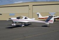 N293DC @ GOO - Parked at the Nevada County Air Park, Grass Valley, CA. - by Phil Juvet