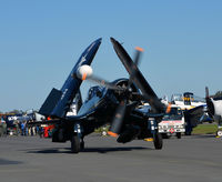 N45NL @ KCJR - Taxi with folded wings - Culpeper Air Fest 2012