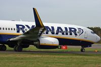 EI-DLE @ EGHH - Ryanair. Close up of the nose. - by Howard J Curtis