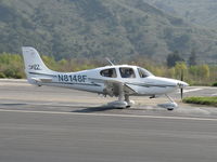 N8148F @ SZP - 2003 Cirrus SR22, Continental IO-550-N 310 Hp, landing roll Rwy 22 - by Doug Robertson