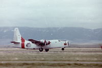 N2871G @ KSHR - Hawkins & Powers Consolidated Vultee P4Y-2 at KSHR around 1982.